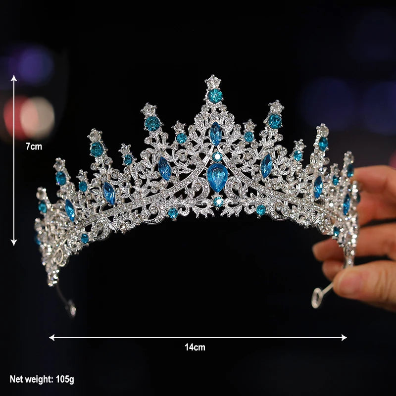 Women's Zinc Alloy Plant Pattern Tiaras Bridal Classic Crown