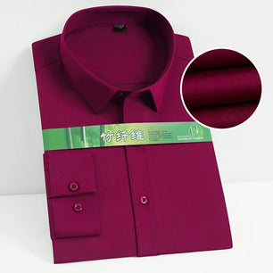 Men's Cotton Turn-Down Collar Full Sleeve Single Breasted Shirt