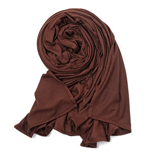 Women's Polyester Head Wrap Quick-Dry Solid Pattern Scarves