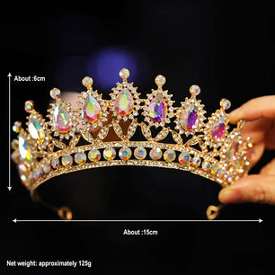 Women's Zinc Alloy Plant Pattern Tiaras Bridal Classic Crown