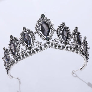 Women's Zinc Alloy Plant Pattern Tiaras Bridal Classic Crown