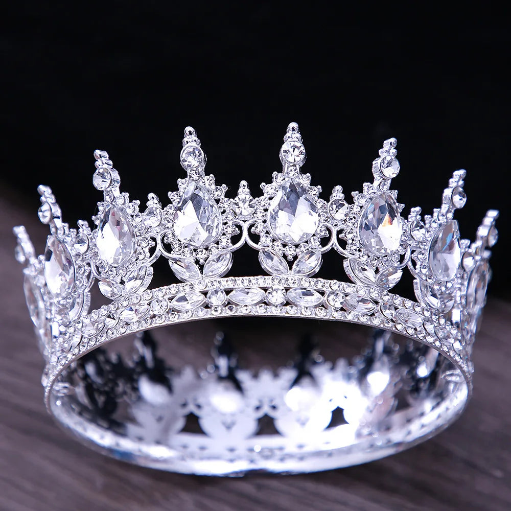 Women's Zinc Alloy Plant Pattern Tiaras Bridal Classic Crown