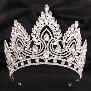 Women's Zinc Alloy Geometric Pattern Tiaras Bridal Classic Crown