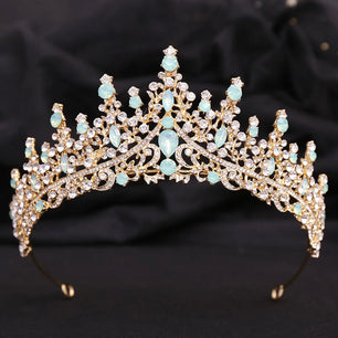 Women's Zinc Alloy Geometric Pattern Tiaras Bridal Wedding Crown