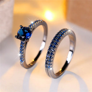 Women's Cubic Zirconia Geometric Shape Prong Setting Trendy Ring