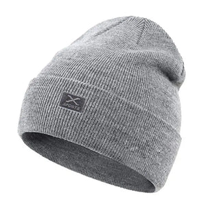 Men's Acrylic Skullies Beanies Letter Pattern Casual Warm Cap