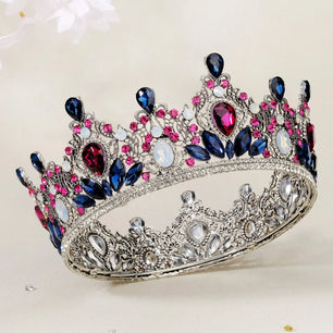 Women's Zinc Alloy Plant Pattern Tiaras Bridal Classic Crown