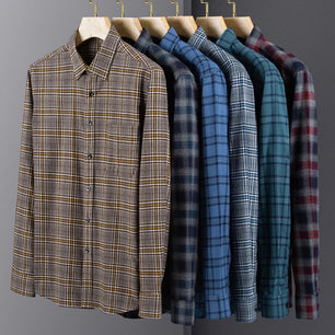 Men's Cotton Turndown Collar Full Sleeves Casual Wear Shirts