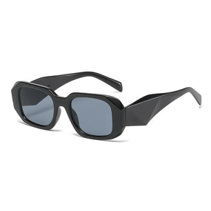 Women's Polycarbonate Frame Rectangle Shaped UV400 Sunglasses