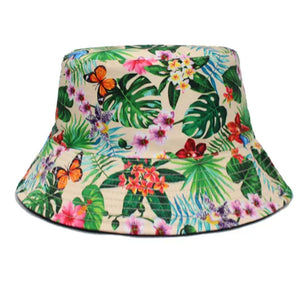 Women's Cotton Floral Pattern Luxury Casual Wear Trendy Hat