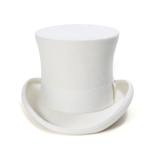 Men's Wool Formal Wear Solid Pattern Winter Warm Top Hats