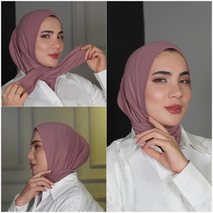 Women's Arabian Microfiber Quick-Dry Head Wrap Casual Wear Hijabs