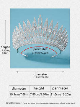 Women's Zinc Alloy Plant Pattern Tiaras Bridal Classic Crown