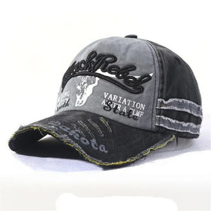 Men's Cotton Adjustable Strap Sun Protection Casual Baseball Cap