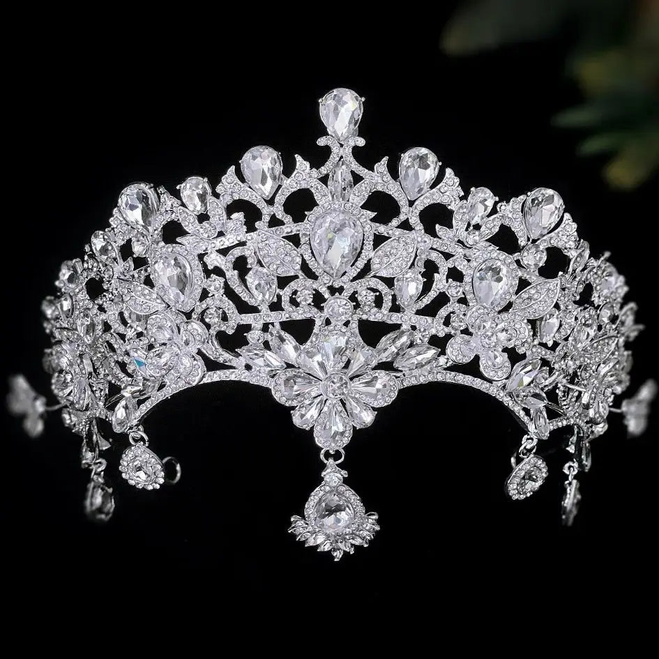 Women's Zinc Alloy Geometric Pattern Tiaras Bridal Wedding Crown