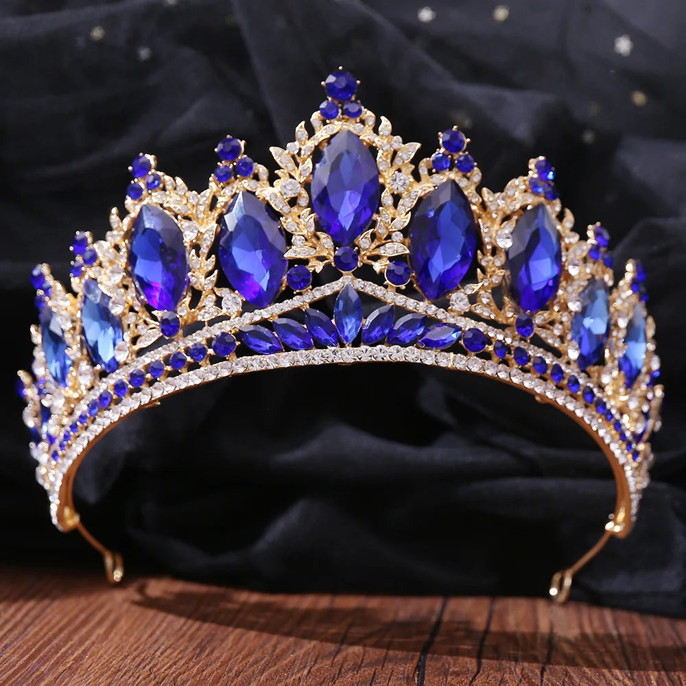 Women's Zinc Alloy Plant Pattern Tiaras Bridal Classic Crown