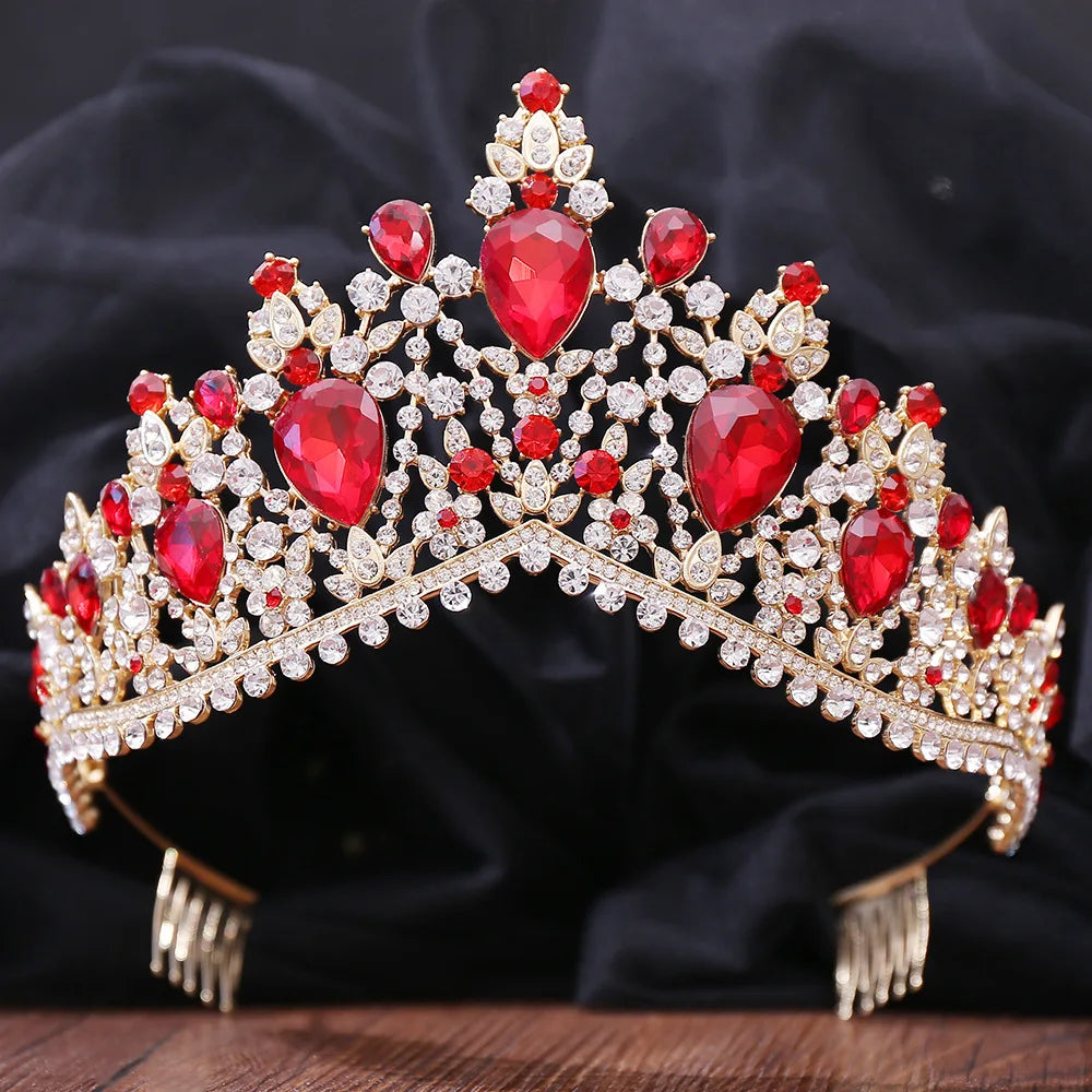 Women's Zinc Alloy Plant Pattern Tiaras Bridal Classic Crown