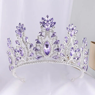 Women's Zinc Alloy Geometric Pattern Tiaras Bridal Classic Crown