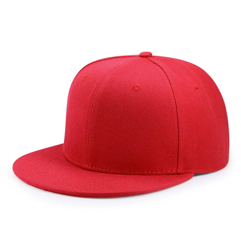 Men's Cotton Adjustable Strap Solid Pattern Casual Baseball Cap