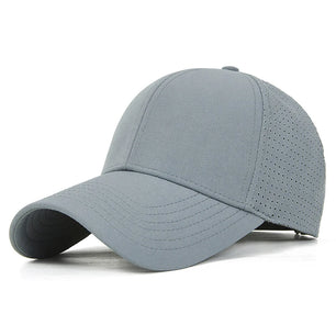 Men's Cotton Adjustable Breathable Solid Pattern Baseball Caps