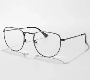 Men's Alloy Frame Full-Rim Oval Shape Optical Vintage Glasses