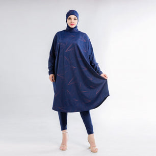 Women's Arabian Spandex Full Sleeves Printed Modest Swimwear