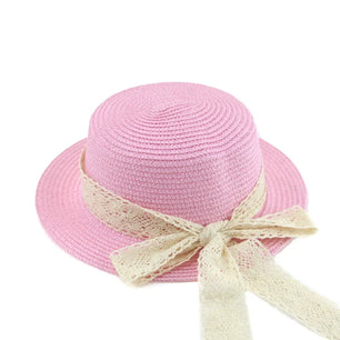 Women's Straw Solid Pattern Glamorous Sun Protection Beach Hat