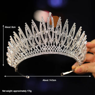 Women's Zinc Alloy Plant Pattern Tiaras Bridal Classic Crown