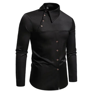 Men's Cotton Turndown Collar Full Sleeves Single Breasted Shirts