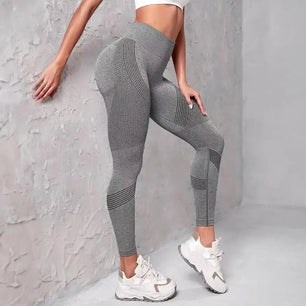 Women's Nylon High Waist Seamless Running Fitness Sport Leggings