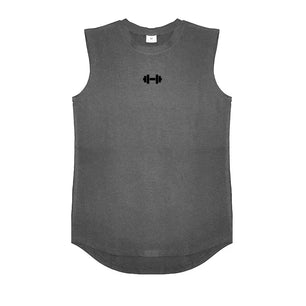 Men's O-Neck Sleeveless Quick Dry Compression Gym Wear Shirt