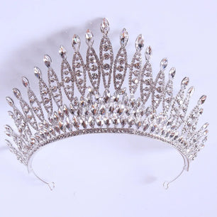 Women's Zinc Alloy Plant Pattern Tiaras Bridal Classic Crown