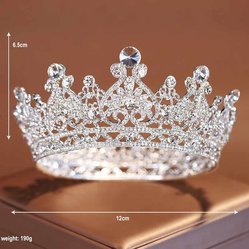 Women's Zinc Alloy Plant Pattern Tiaras Bridal Classic Crown