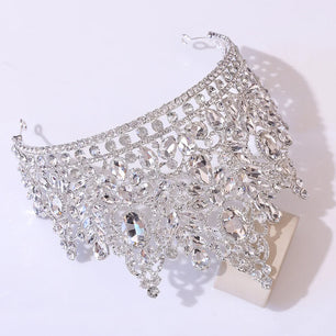 Women's Zinc Alloy Geometric Pattern Tiaras Bridal Classic Crown