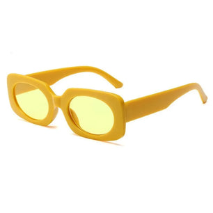 Women's Polycarbonate Frame Square Shape UV400 Sunglasses