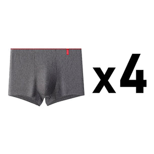 Men's Spandex Quick-Dry Striped Pattern Underpants Boxer Shorts