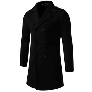 Men's Polyester Turn-Down Collar Long Sleeve Solid Pattern Jacket