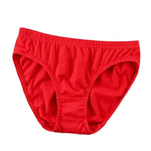 Kid's Boy 12Pcs Cotton Quick-Dry Solid Pattern Underwear Brief