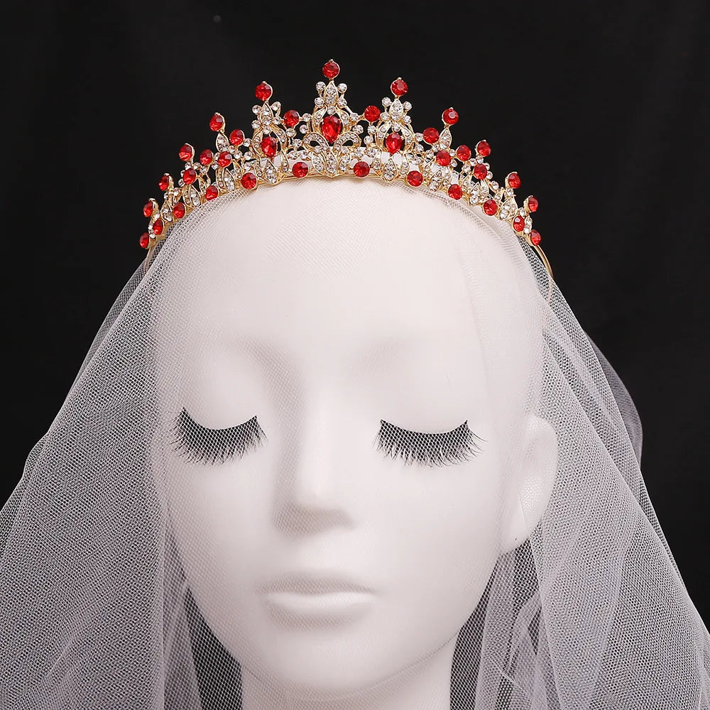 Women's Zinc Alloy Plant Pattern Tiaras Bridal Classic Crown