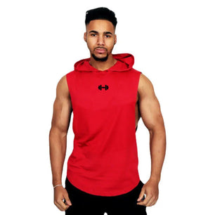 Men's Cotton Sleeveless Quick Dry Compression Gym Wear Shirt