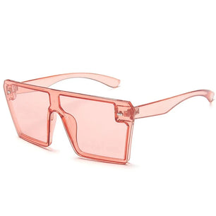 Women's Plastic Frame Acrylic Lens Square Shaped UV400 Sunglasses