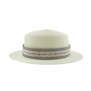 Women's Straw Solid Pattern Glamorous Sun Protection Brim Hat