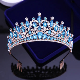 Women's Zinc Alloy Plant Pattern Tiaras Bridal Classic Crown