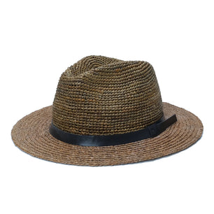 Men's Raffia Solid Pattern Sun Protection Casual Wear Hats