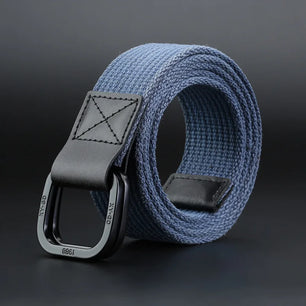 Men's Canvas Buckle Closure Solid Pattern Casual Wear Belts