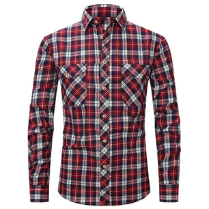 Men's Cotton Turndown Collar Full Sleeves Casual Wear Shirts