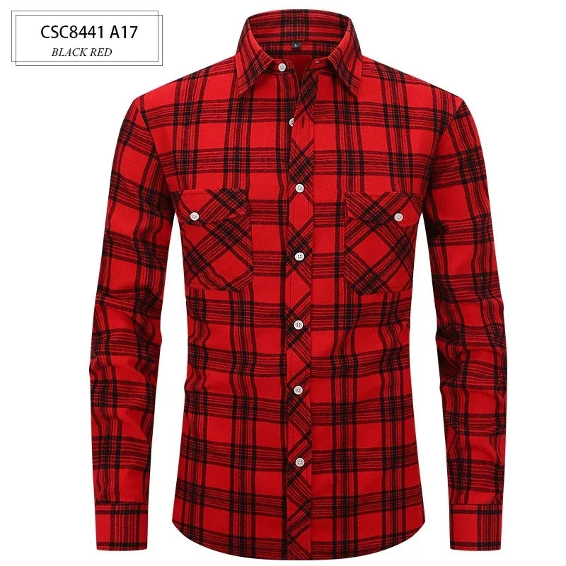 Men's Cotton Turndown Collar Full Sleeves Casual Wear Shirts