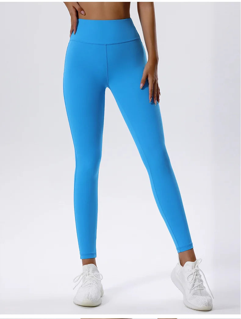 Women's Spandex High Waist Elastic Closure Sports Wear Leggings