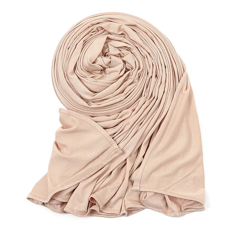 Women's Polyester Head Wrap Quick-Dry Solid Pattern Scarves