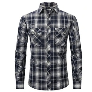 Men's Cotton Turndown Collar Full Sleeves Casual Wear Shirts